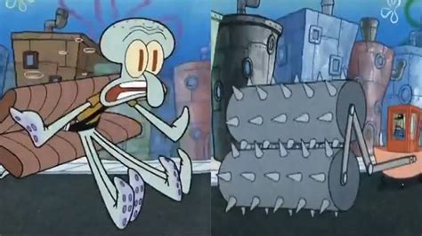 squidward accident